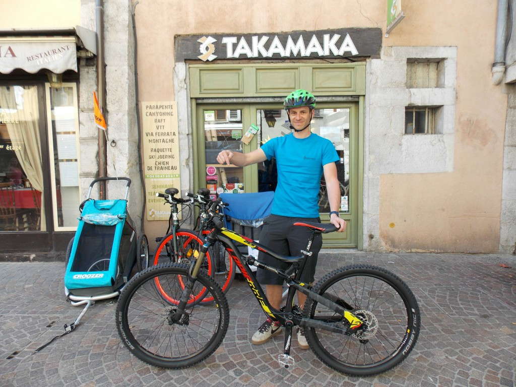 cours privé VTT Annecy